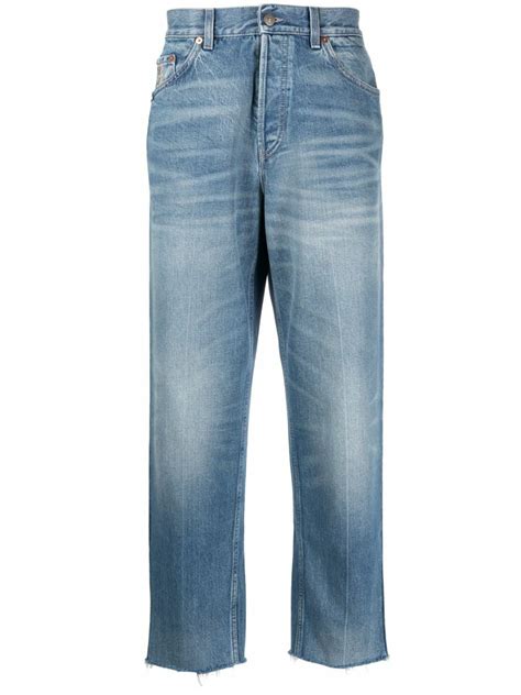 gucci pantaloni seta|gucci denim jeans.